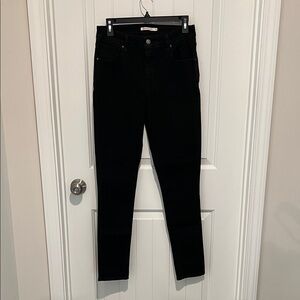 Levi’s Black High Rise Skinny Jeans
